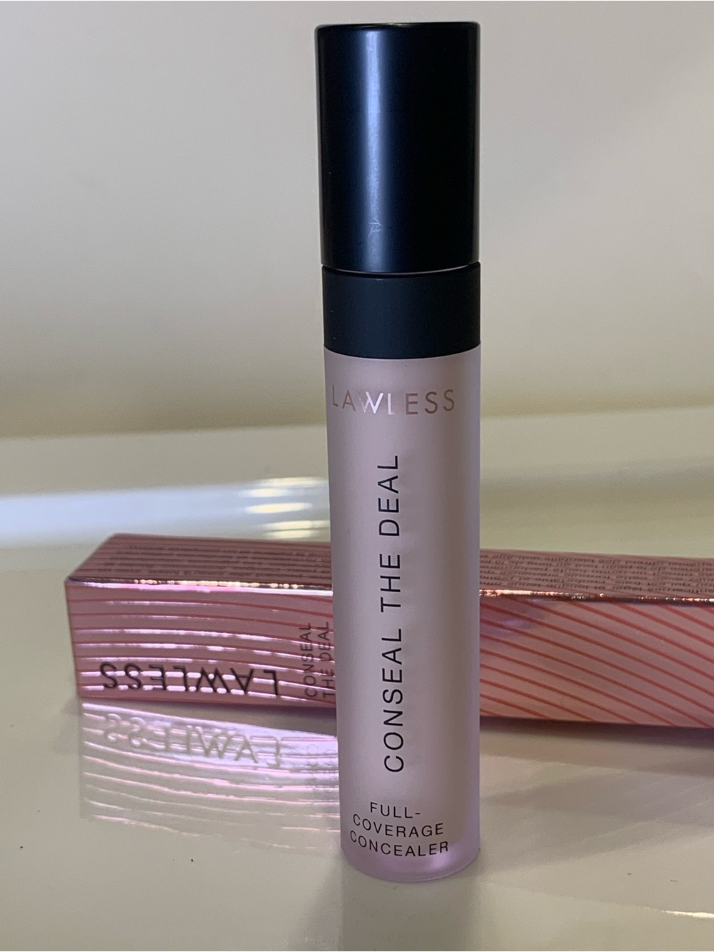 Lawless Conseal the Deal Full-Coverage Concealer — Petal